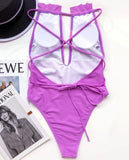 Set For Vacay Magenta One Piece Swimsuit